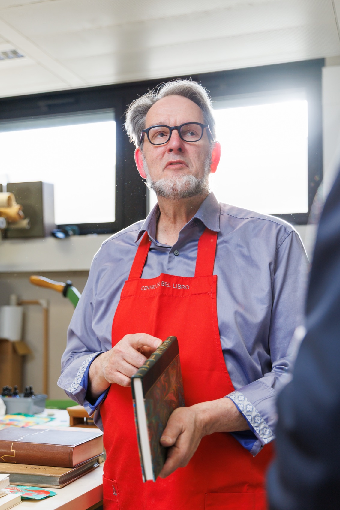 L'équipe de l'atelier au travail