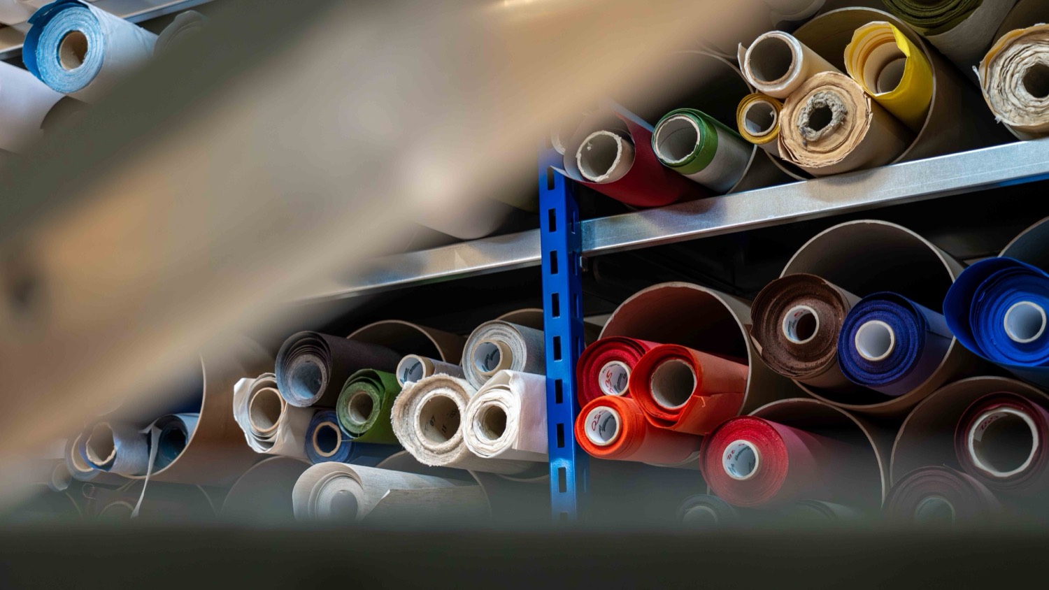 Toiles de reliure de toutes les couleurs